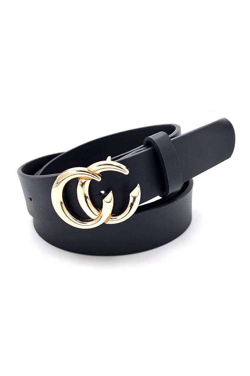 Metal Cc Buckle Belt