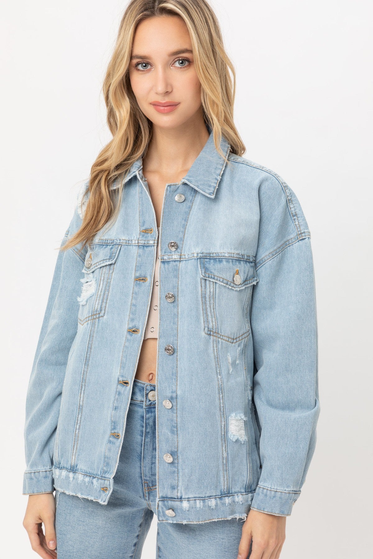 Denim Oversized Jacket