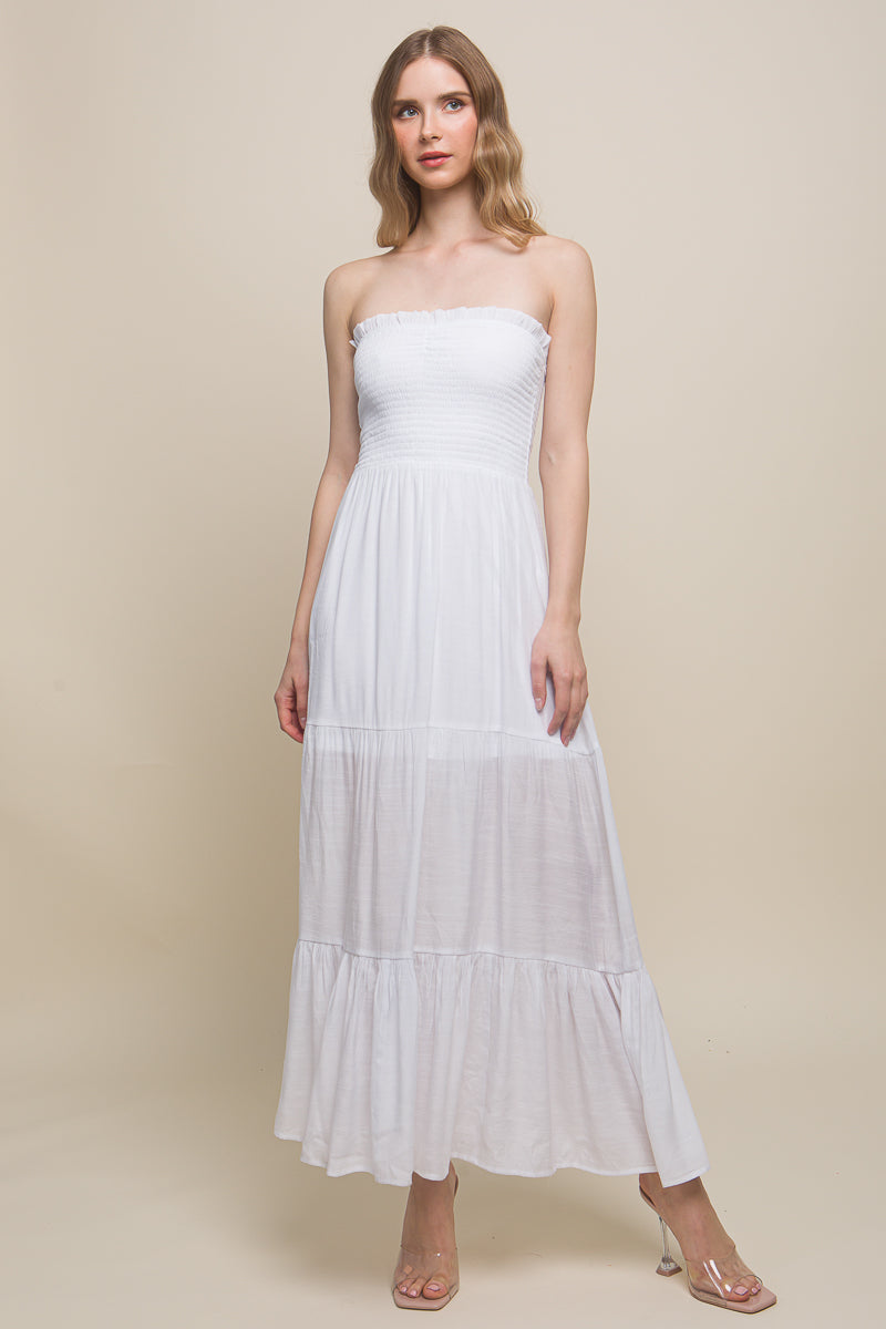 Strapless Maxi Dress